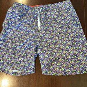 Skiff Dogs swim trunks